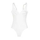 UNLINED PLUNGE THONG BODYSUIT